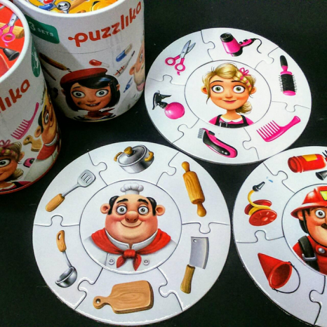 Пазлы Профессии Puzzlika