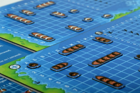 Настольная магнитная игра Морской бой ТМ Умняшка 1401