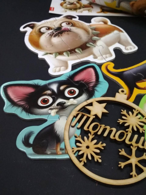 Пазлы 5 в 1 Собачки Puzzlika