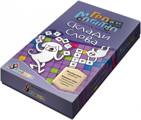 Настольная игра магнитная Сложи слова ТМ Умняшка 1425
