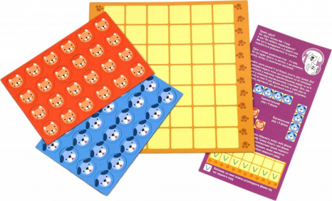 Магнитная игра  4 в ряд Умняшка  (укр) 1456