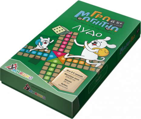 Настольная магнитная игра Лудо ТМ Умняшка 1463