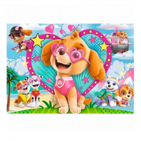 Пазлы глитерные "Скай" (100 дет.) Trefl. 14818