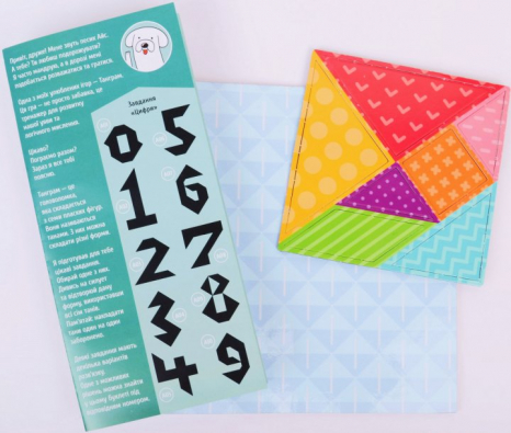 Настольная игра магнитная Танграм ТМ Умняшка 1487