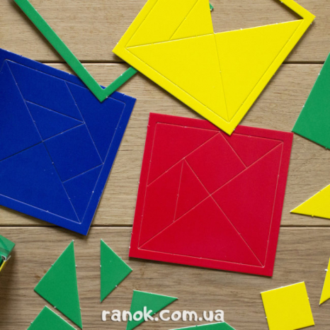 Головоломка, Танграм, Вивчаємо цифри 15109099У Ранок