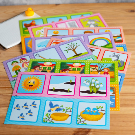 Наочний посібник. Мнемодоріжки. Весна (укр) 15222001У Ранок