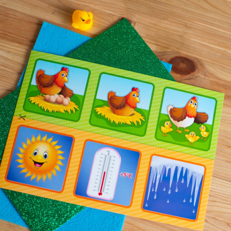 Наочний посібник. Мнемодоріжки. Весна (укр) 15222001У Ранок