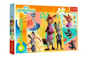 Пазли 160 елементів 15429 "Зоотрополіс" Trefl