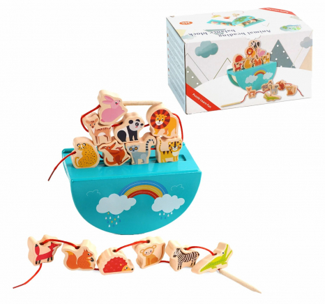 Дерев'яний балансир з шнурівкою С 65836