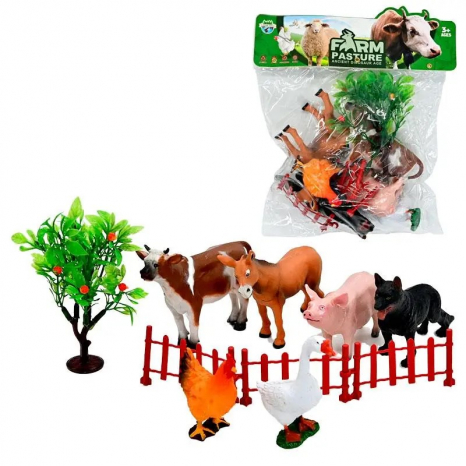 Набір свійських тварин, в пакеті E 094-1