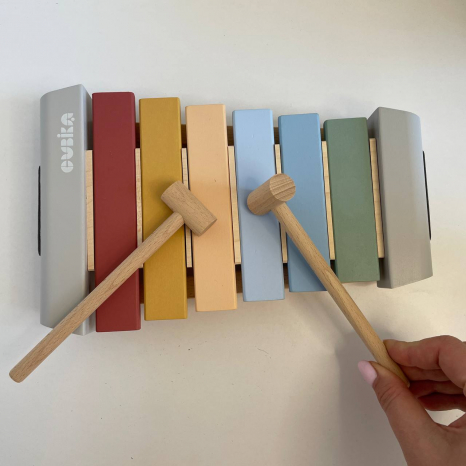 Дитячий дерев'яний Ксилофон LKS-3 Cubika 15931