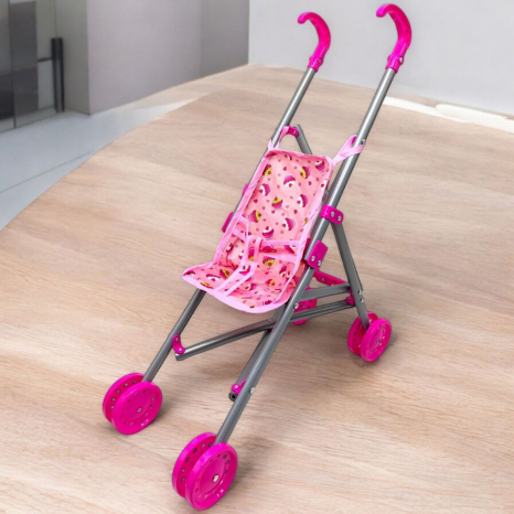 Пупс з коляскою розмір  35 см 15999