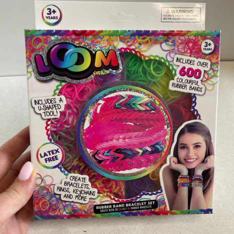 Резиночки для плетіння браслетів з шармами та намистинами 16205