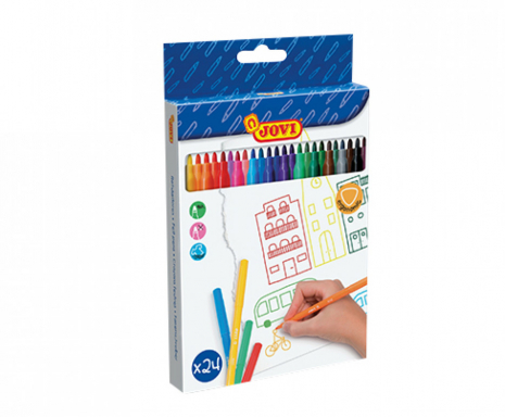 Набір фломастерів Jovi 24 кольори