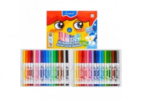 Фломастери 36 кольорів Super Washable,1630-36CB,ТМ "Marco"
