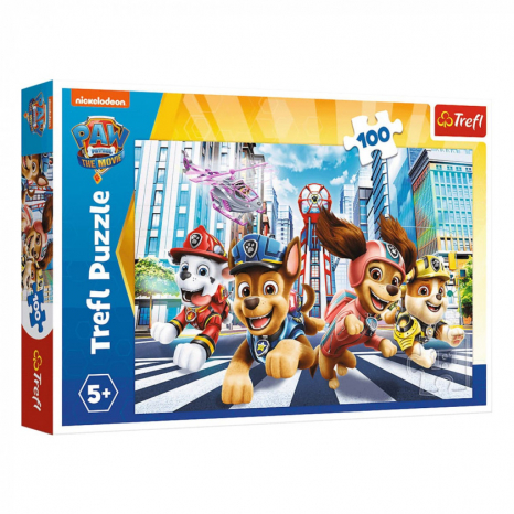 Пазли "Весела команда" (100 дет.) Trefl. 16414