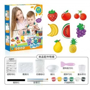 Набір для творчості створення гіпсових фігурок магнітів, інструменти, 168-23 B