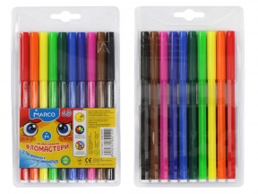 Фломастери 10 кольорів Super Washable,1690-10,ТМ "Marco"
