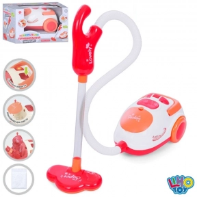 Іграшковий Пилосос 8018 на батарейках, імітація справжнього інструменту, підсвічування, в коробці