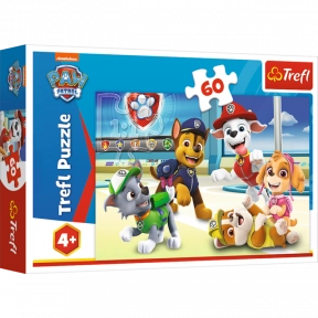 Пазлы Trefl 60 элементов Щенячий патруль В мире щенков 17392