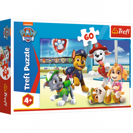 Пазлы Trefl 60 элементов Щенячий патруль В мире щенков 17392