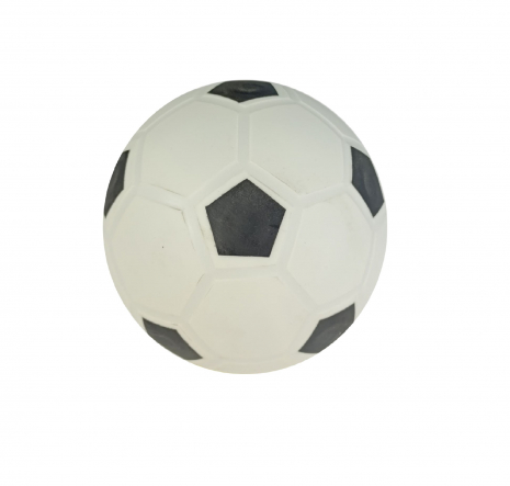 М'яч дитячий діаметр 15 см білий A55-FT-White+Black