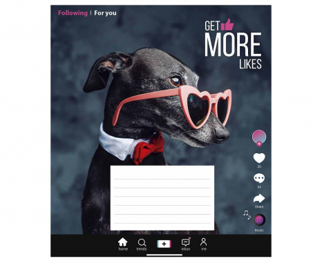 Учнівський зошит 18 аркушів лінія Школярик 3260 ВД-лак в асортименті