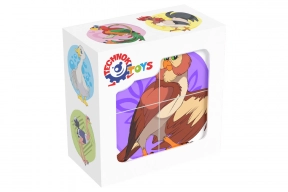 Кубики пластмассовые Птицы 1875 Технок