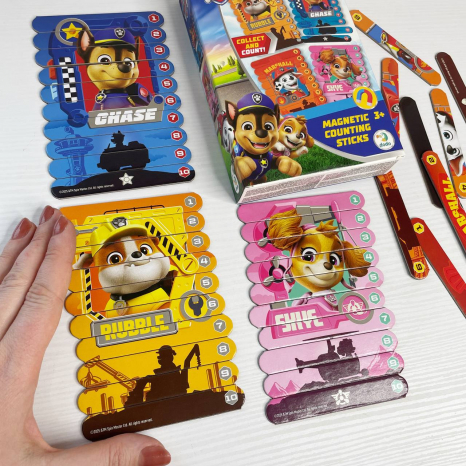 Магнітні палички-пазл для рахування "Герої-рятувальники", 40 елементів, 200652 Dodo