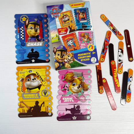 Магнітні палички-пазл для рахування "Герої-рятувальники", 40 елементів, 200652 Dodo