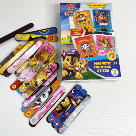 Магнітні палички-пазл для рахування "Герої-рятувальники", 40 елементів, 200652 Dodo