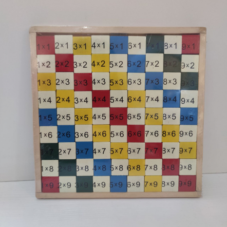 УЦІНКА!!! Дерев'яна іграшка Таблиця множення