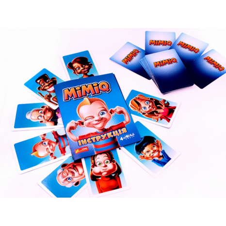 Настільна карткова гра.Mimiq (Кривляки), Ранок