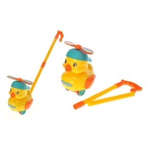 Детская каталка Утенок с ручкой