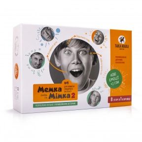 Настольная игра "Мемка Мимка 2" от Така Мака. 20002-UA