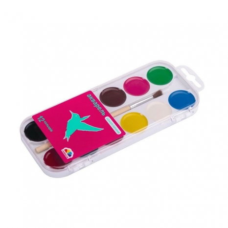 Фарба акварельна ГАММА Захоплення 12 кол. 200106 200106