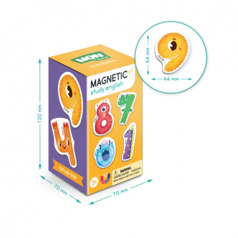 Магнітні цифри Dodo. 200204