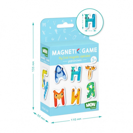 Магнітні літери (укр.) Dodo. 200211