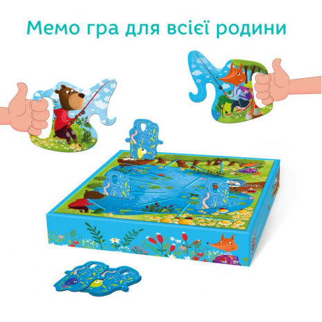 Детская настольная игра мемори «Funny fishing» Dodo 200221