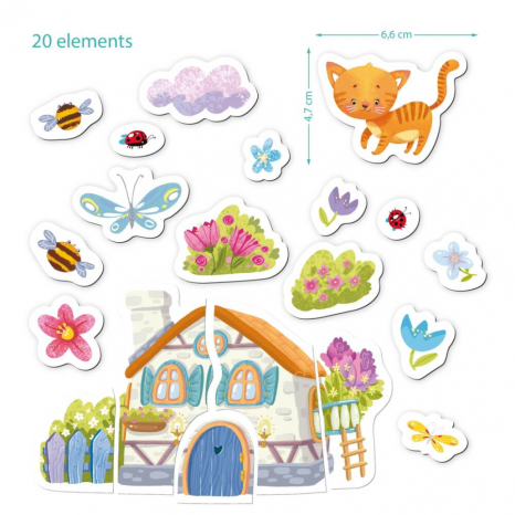 Магнітна гра «Котик-мрійник» 200236  Dodo Додо