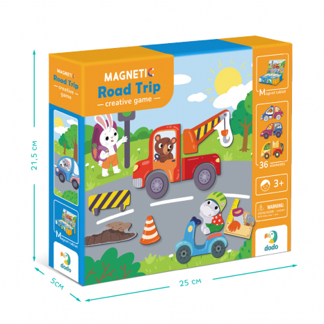 Магнітна гра Дорожні пригоди (магніти транспорт) Додо Dodo 200244