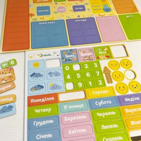 Магнітний календар  "Мій календар" Dodo 200291