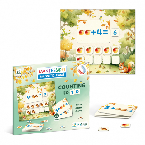 Магнітна розвиваюча гра  Рахунок в межах 10 Dodo Додо 200317
