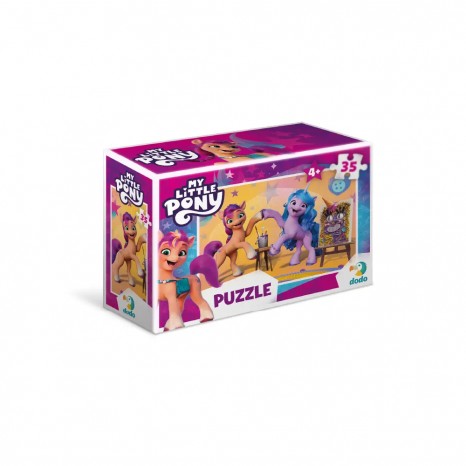 Пазл-мини My Little Pony Урок рисования 35 элементов 200383 Dodo Додо