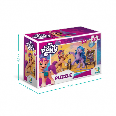 Пазл-мини My Little Pony Урок рисования 35 элементов 200383 Dodo Додо