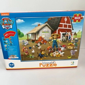 Вимельпазл на 60 элементов Щенячий патруль «Paw Patrol. На ферме», 60 элементов, Dodo. 200452