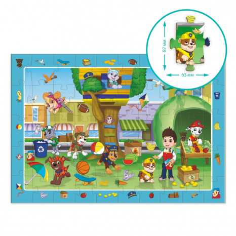 Пазл обсерваційний на 50 елементів Paw Patrol. Літні розваги 200464 Dodo