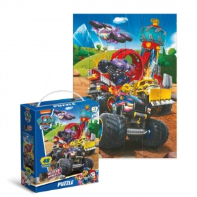 Дитячий картонний пазл Щенячий патруль Paw Patrol. Rescue Wheels. DODO / ДОДО