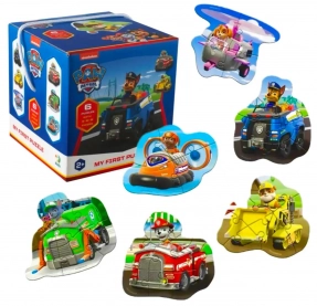 Пазли 6 в 1 4 - 6 -8 елементів Щенячий патруль  Paw Patrol. Готові до дії 200535 Dodo Додо