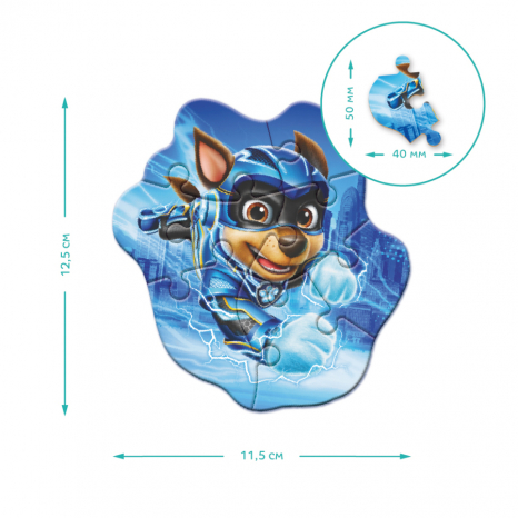 Пазли 6 в 1  4 - 6 - 8 елементів Щенячий патруль Paw Patrol Герої Бухти пригод 200536 Dodo Додо